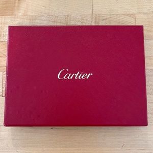 NEW RED CARTIER BOX